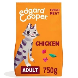 Edgard and Cooper Cat Dry Food Adult Cat Kibble Chicken - 750g