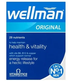 Vitabiotic Wellman - 30 Tablets
