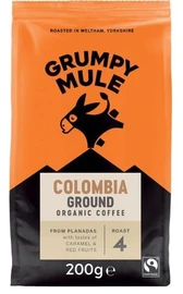 Grumpy Mule Organic Colombia Roast & Ground - 200g