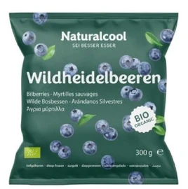 Natural Cool Organic Bilberries (Wild Blueberries) - 300g