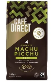 Cafedirect FT Whole Bean Machu Picchu Organic Coffee - 200g