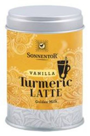 Sonnentor Org Turmeric Latte Vanilla Tin - 60g