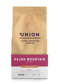 Union Roasted Coffee Gajah Mountain Sumatra Wholebean - 200g