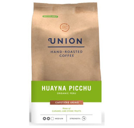 Union Roasted Coffee Huayna Picchu Ground - 200g