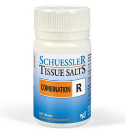 Schuessler Combination R Tissue Salts - 125 Tablets