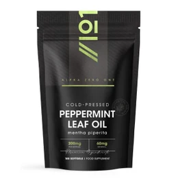 Alpha01 Peppermint Oil 200mg - 180 Softgels