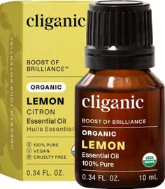 Cliganic Organic Lemon Oil - 10ml