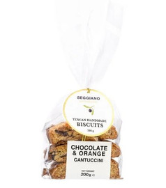 Seggiano Orange & Chocolate Cantuccini - 200g