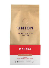 Union Coffee Maraba Rwanda Wholebean - 200g