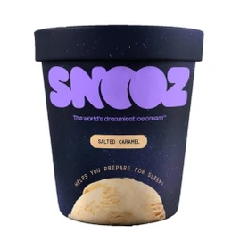 Snooz Dreamy Salted Caramel Ice Cream - 470ml