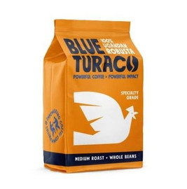 Blue Turaco 100% Specialty Ugandan Robusta Coffee Whole Beans - 227g
