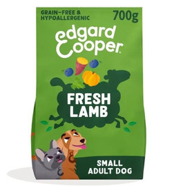 Edgard and Cooper Dry Dog Food Small Sized Kibble Lamb - 700g