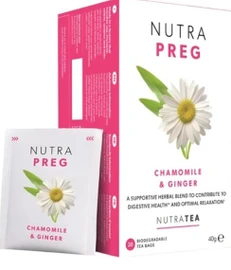 Nutratea Nutra Preg Tea - 20 Herbal Tea Bags