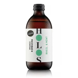 HOLOS KOMBUCHA Organic Basil & Mint Kombucha - 330ml