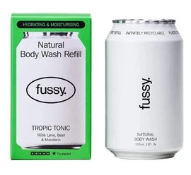 Fussy Natural Body Wash Refill Tropic Tonic - 320ml