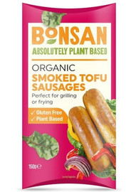 Bonsan Chilled Organic Tofu Smoked Sausage - 150g