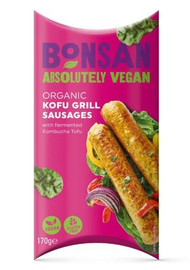 Bonsan Chilled Organic Vegan Kofu Sausages - 170g