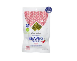 Clearspring Organic Seaveg Crispies Chilli - 20g