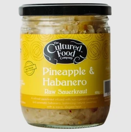 The Cultured Food Company Pineapple & Habanero Sauerkraut - 400g