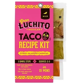 Gran Luchito Citrus Jalapeno Easy Carnitas Taco Recipe Kit - 270g