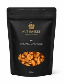 Nut Basket BBQ Smoked Cashews - 200g