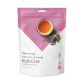 Clearspring Organic Japanese Roasted Twig Tea Kukicha Loose - 90g