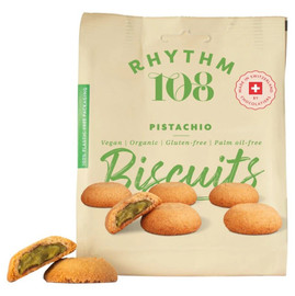 Rhythm 108 Swiss Vegan Pistachio Biscuit Share Bag - 135g