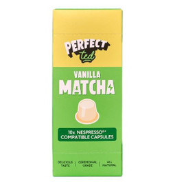 PerfectTed Matcha Pods Vanilla - Set of 10