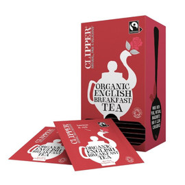 Clipper Fairtrade Organic English Breakfast - 25 Envelopes