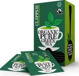 Clipper Fairtrade Organic Green Tea - 25 Envelopes