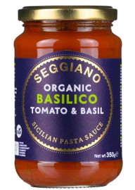 Seggiano Organic Basil Pasta Sauce - 350g