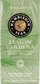 Hambleden Herbs Organic Lemon Verbena Teabags - 20 Servings