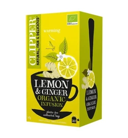 Clipper Tea Lemon & Ginger Tea - 20 Bags