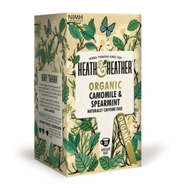 Heath And Heather Organic Camomile & Spearmint - 20 Bags