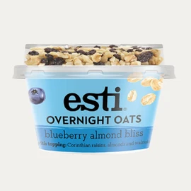 Esti Chilled Blueberry Almond Bliss Overnight Oats - 145g