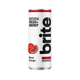 Brite Drinks Natural Focus + Energy Blood Orange - 330ml