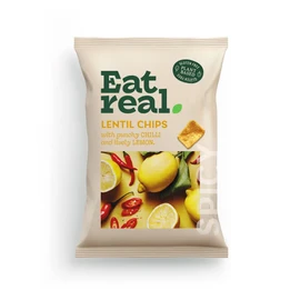 Eat Real Lentil Chips Chilli & Lemon - 110g