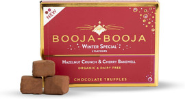 Booja-Booja Winter Special Cherry Bakewell & Hazelnut Truffle Pack - 92g