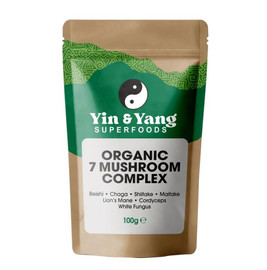 Yin and Yang Superfoods Organic 7 Mushroom Blend - 100g