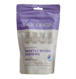 True Origin Sweetly Spiced Cashews - 200g