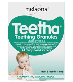 Nelsons Teetha Teething Granules - 24 Sachets