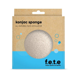 From Earth to Earth Konjac Face Sponge Natural - 1 Unit