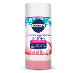 Ecozone Biodegradable Bin Liners 30lt - 20 Bags
