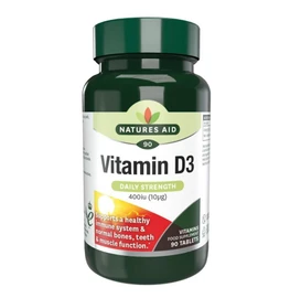 Natures Aid Vitamin D 400iu (10ug) - 90 Tabs