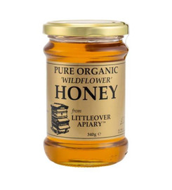 Littleover Apiaries Organic Wildflower Clear Honey - 340g