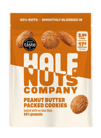 Half Nuts Company 50% Nuts Peanut Butter Cookies - 100g