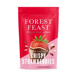 Forest Feast Double Chocolate Crispy Freeze Dried Strawberries - 100g