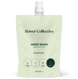 Bower Collective Lime & Aloe Vera Natural Hand Wash Refill - 400ml