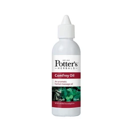 Potters Comfrey Oil with Eucalyptus - 75ml