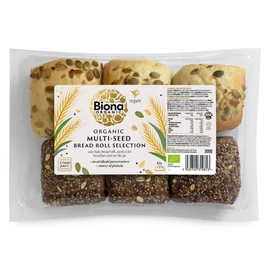 Biona Organic Multi-Seed Bread Roll Selection - 300g